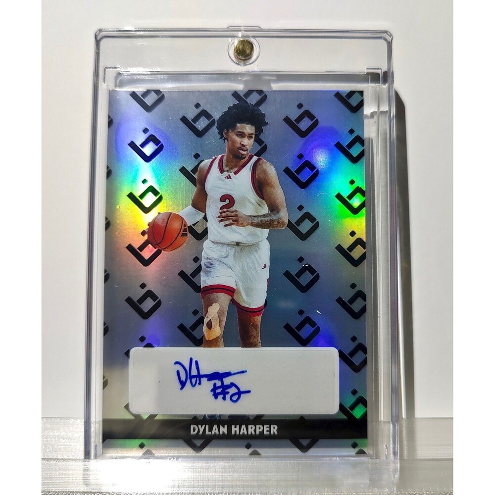 Dylan Harper Autograph 2025 Leaf #BILA-DH1 Signed Basketball Card 205/597